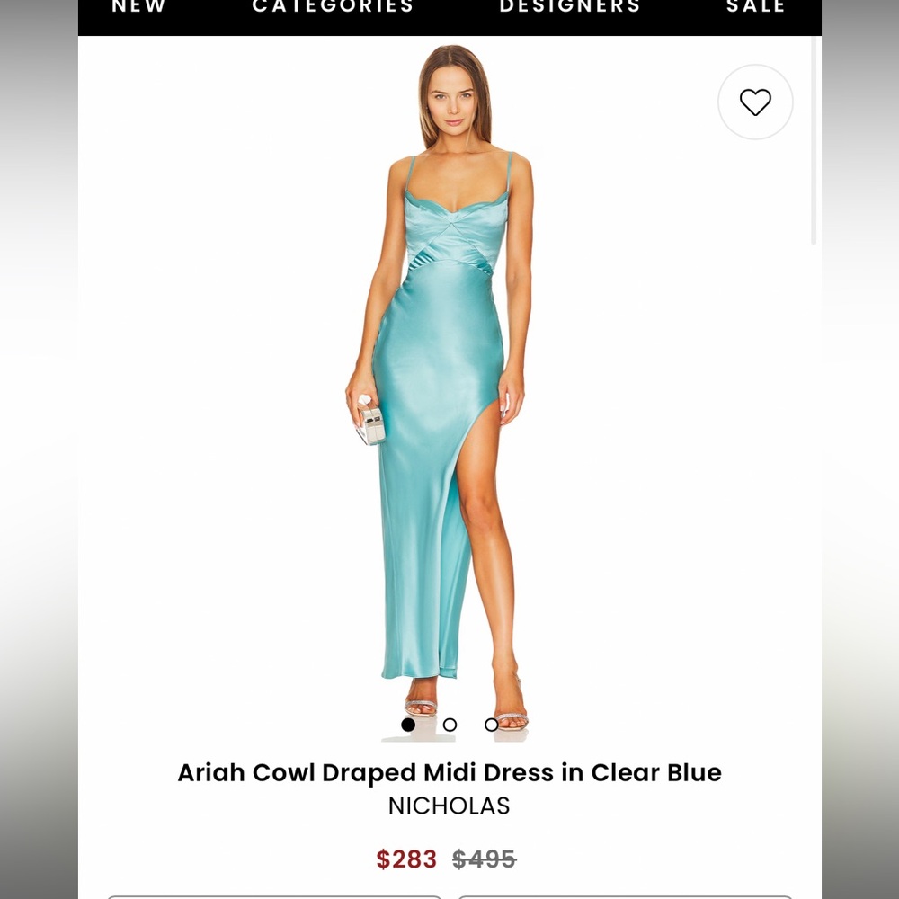 Ariah Cowl dress midi